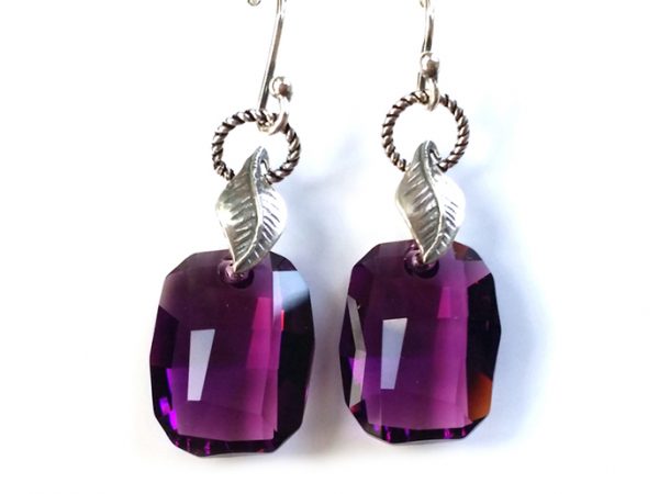 SOPHIA EARRINGS - AMETHYST