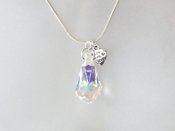 TEARDROP PENDANT - LARGE - AURORA BOREALIS - Image 2