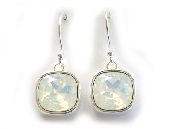 TRANQUILITY EARRINGS - WHITE OPAL