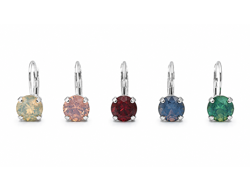Opal Linda Crystal Earrings