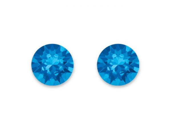 STERLING STUDS - SAPPHIRE 4mm, 6mm, 8mm