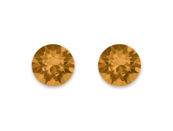 STERLING STUDS - TOPAZ 4mm, 6mm, 8mm