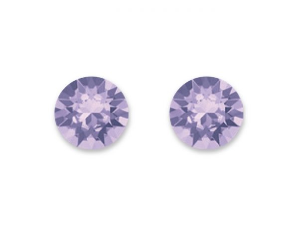 STERLING STUDS - VIOLET 4mm, 6mm, 8mm