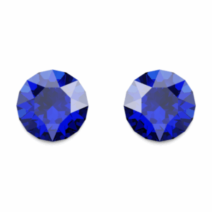 Majestic Blue Crystal Swarovski Studs