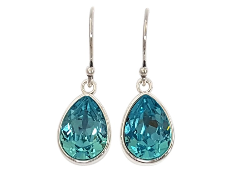 LUCY EARRINGS – TURQUOISE | Crystalistic