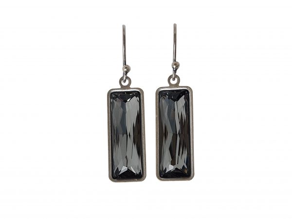 CRISTINA EARRINGS - BLACK DIAMOND