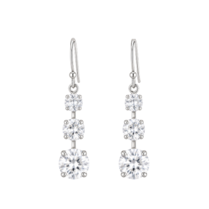 Melinda Crystal Clear Earrings