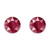 STERLING STUDS - DARK RED - 6mm, 8mm