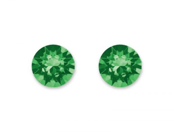 STERLING STUDS - FERN GREEN - 6mm, 8mm