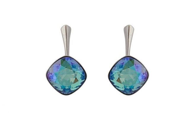 TURQUOISE LAGOON - STERLING LEVER EARRINGS