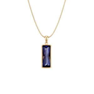 Cristina Tanzanite Crystal Pendant