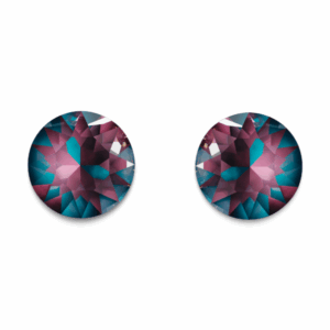 Burgundy Delite Crystal Swarovski Studs