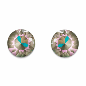 Army Green Crystal Swarovski Studs