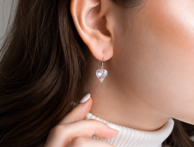 Harmonia Aurora Borealis Crystal Earrings