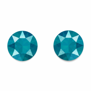 Azure Crystal Swarovski Studs