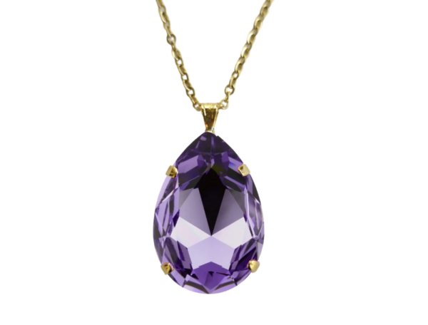 Tanzanite Handcrafted Crystal Pendant