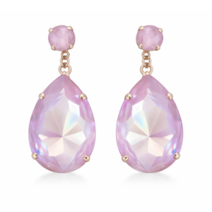 Angelina Lavender Delite Crystal Earrings