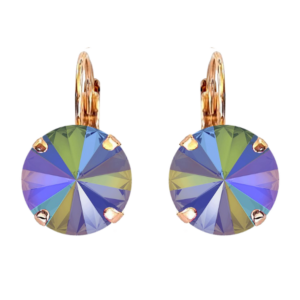 Geena Paradise Shine Crystal Earrings in Gold