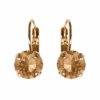 Linda Light Colorado Crystal Earrings in Gold