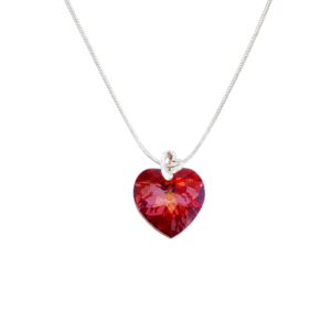 Hannah Red Magma Crystal Pendant