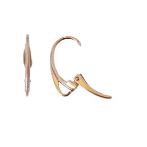 HAYLEY13 DENIM BLUE CRYSTAL EARRINGS