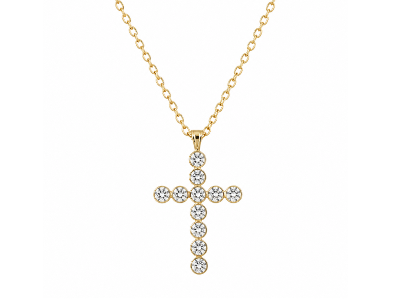 Crystal Cross Pendant