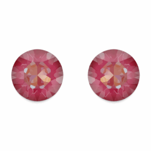 Lotus Pink Delite Crystal Swarovski Studs