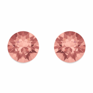 Blush Rose Crystal Swarovski Studs