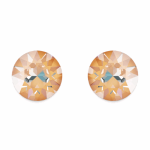 Peach Delite Crystal Swarovski Studs