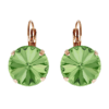 GEENA PERIDOT CRYSTAL EARRINGS