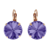 GEENA TANZANITE CRYSTAL EARRINGS