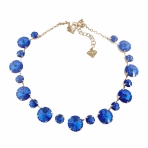 Angela Sapphire Crystal Necklace