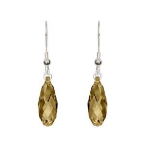 Light Colorado Handcrafted Crystal Earrings