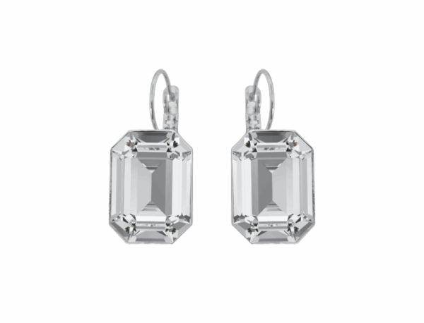 EMMY CRYSTAL CLEAR EARRINGS