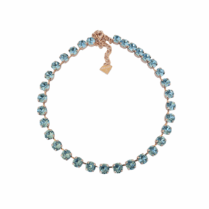 Aquamarine Crystal Necklace