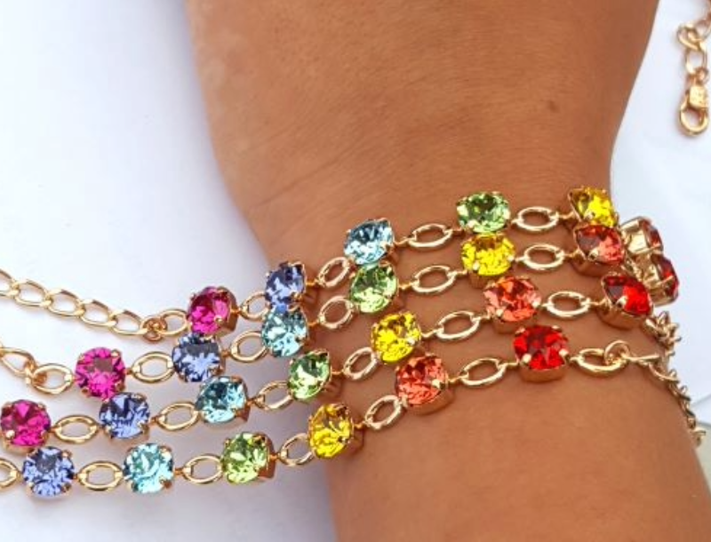 Link Crystal Bracelet