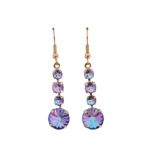 Remy Magical Vitrail Crystal Earrings