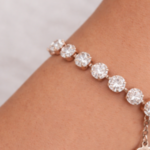 Crystal Clear Swarovski Bracelet (8mm)