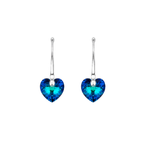 Heavenly Hearts Hannah Heliotrope Earrings