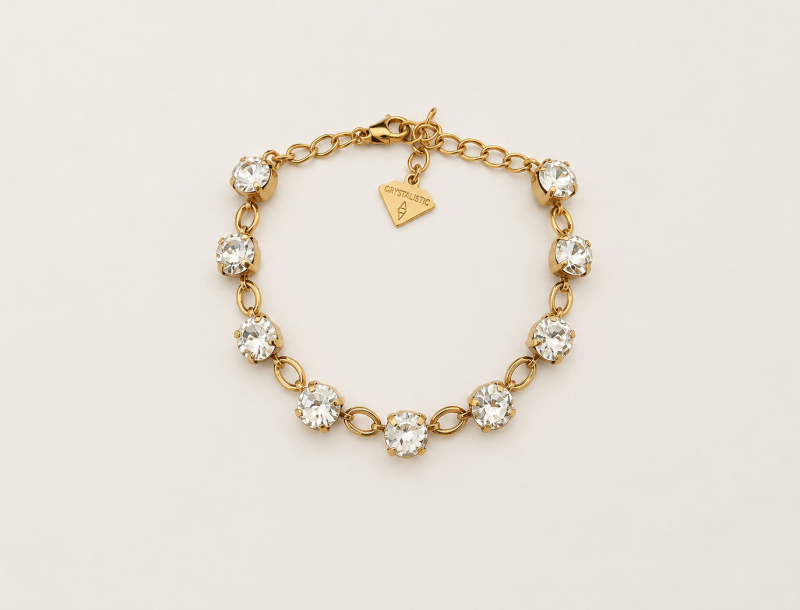 Link Crystal Clear Bracelet